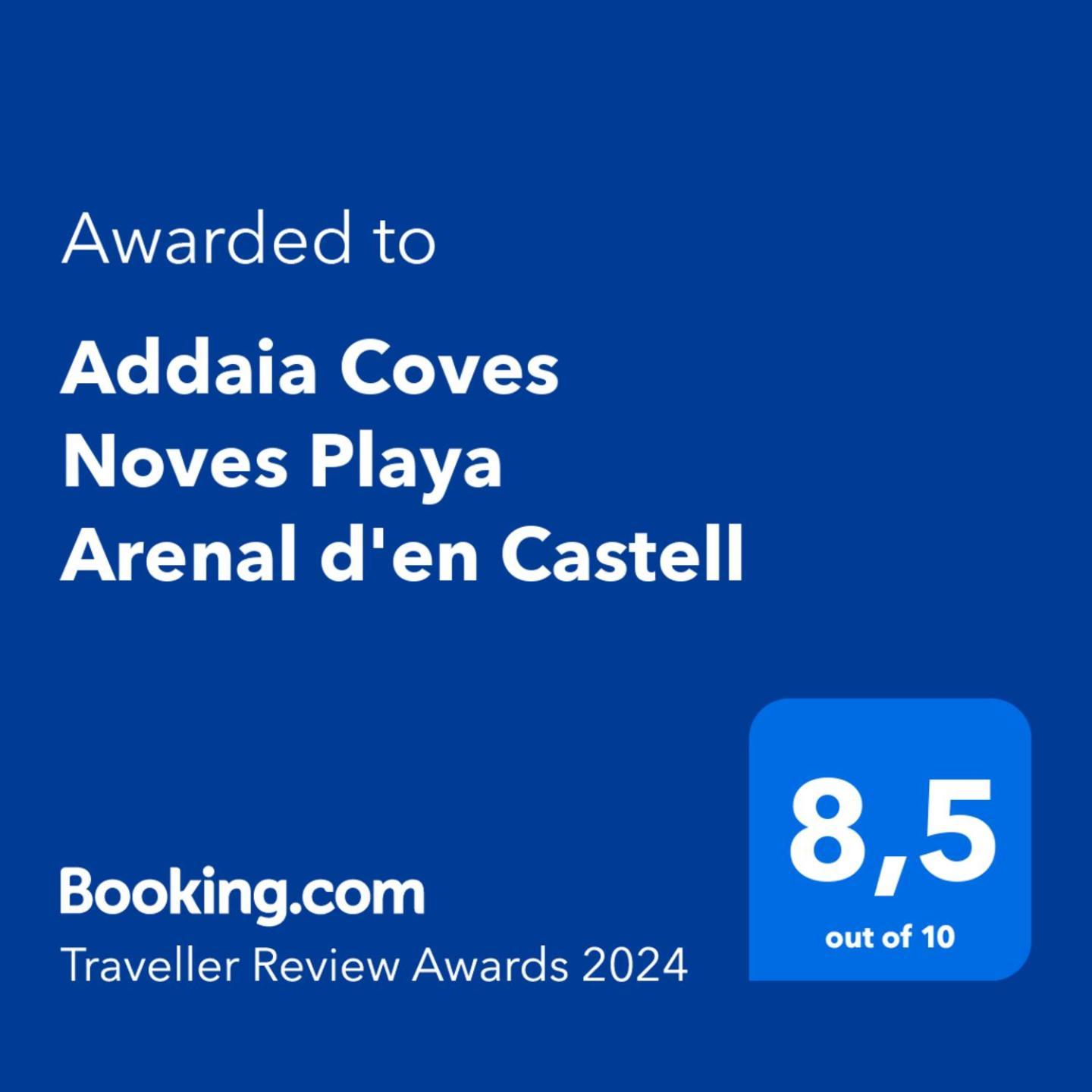 Апартаменты Addaia Coves Noves Playa Arenal D'En Castell Меркадаль Экстерьер фото